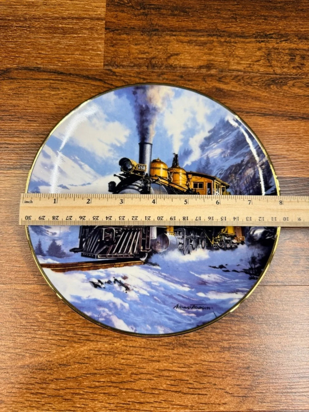 Royal Doulton “Winter on Marshall Pass” by Nicolas Trudgian Collector Plate