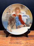 Edwin M. Knowles "Annie and Sandy" Collector Plate