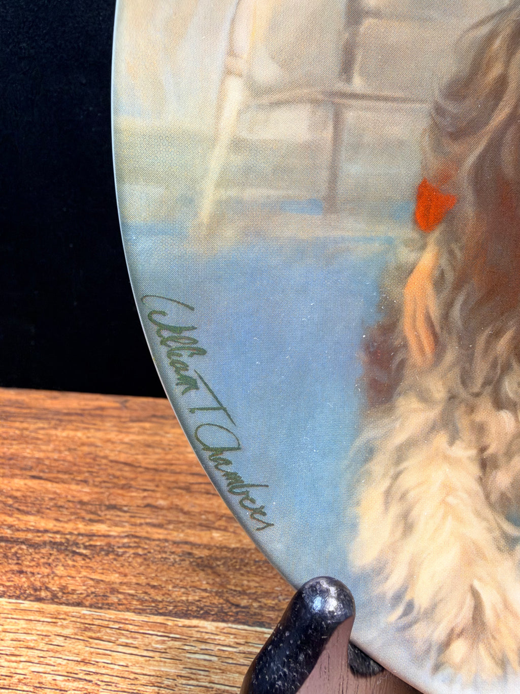 Edwin M. Knowles "Annie and Sandy" Collector Plate