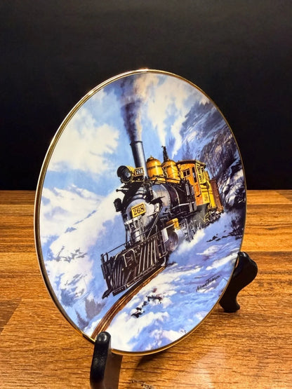 Royal Doulton “Winter on Marshall Pass” by Nicolas Trudgian Collector Plate
