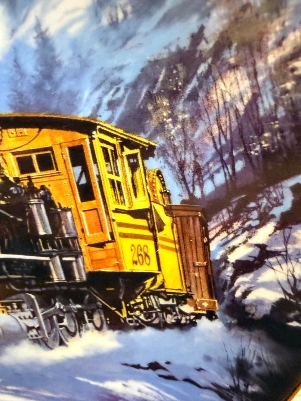 Royal Doulton “Winter on Marshall Pass” by Nicolas Trudgian Collector Plate