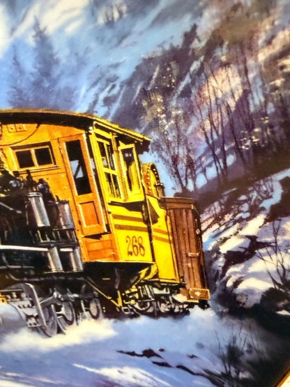 Royal Doulton “Winter on Marshall Pass” by Nicolas Trudgian Collector Plate