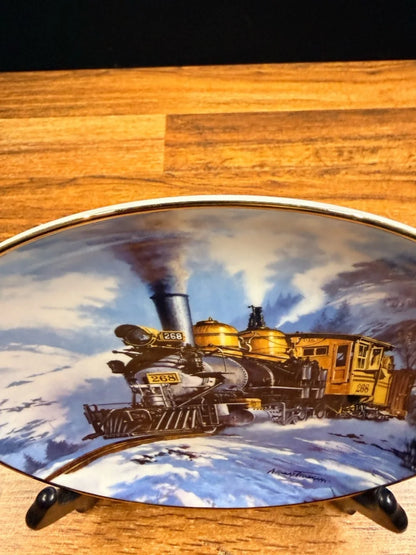 Royal Doulton “Winter on Marshall Pass” by Nicolas Trudgian Collector Plate