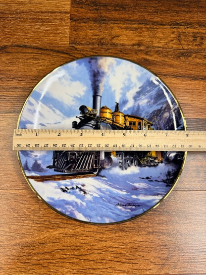 Royal Doulton “Winter on Marshall Pass” by Nicolas Trudgian Collector Plate
