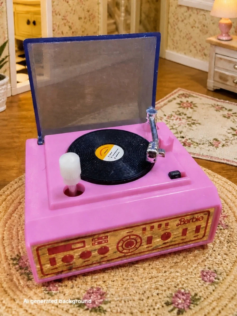 Mattel, Inc. Wind-Up Toy Barbie Record Player